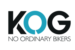 Logo KOG con slogan No Ordinary Bikers